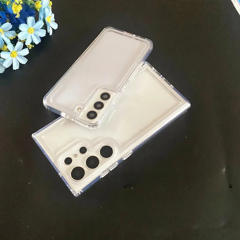 Transparente Slim TPU Hülle für Samsung Galaxy S25 Ultra