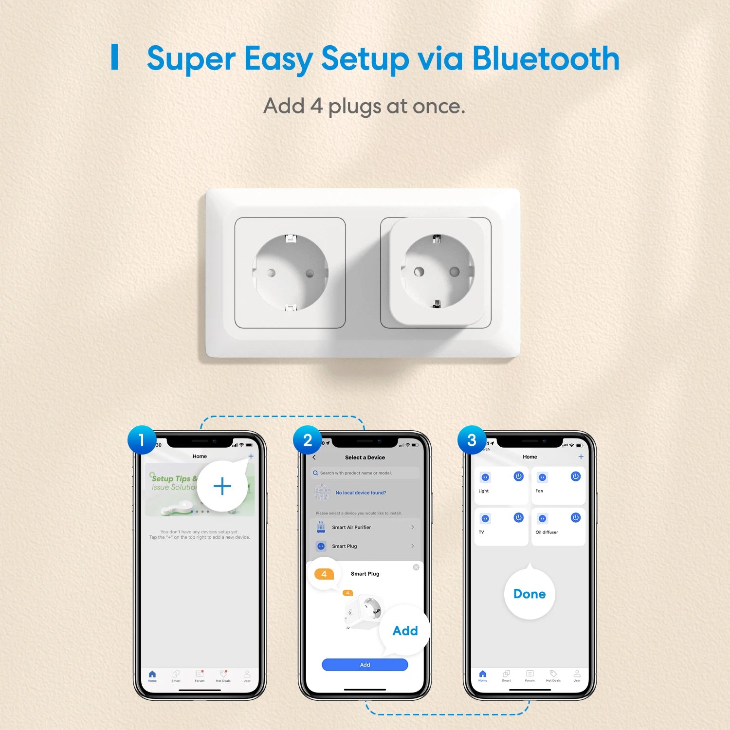 WLAN Smart Steckdose 16A mit Energieüberwachung