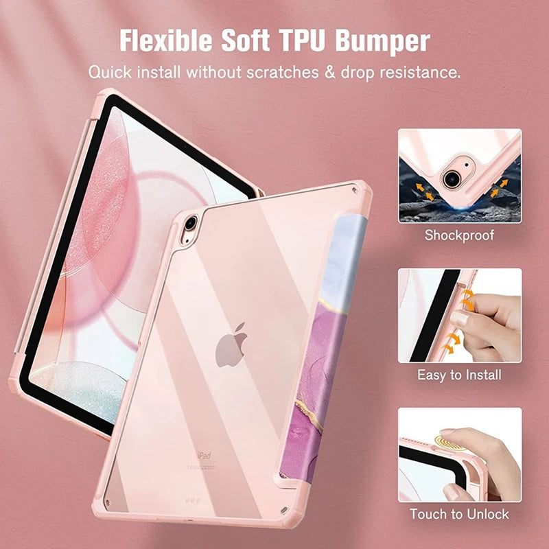 Intelligente PU-Hülle für iPad