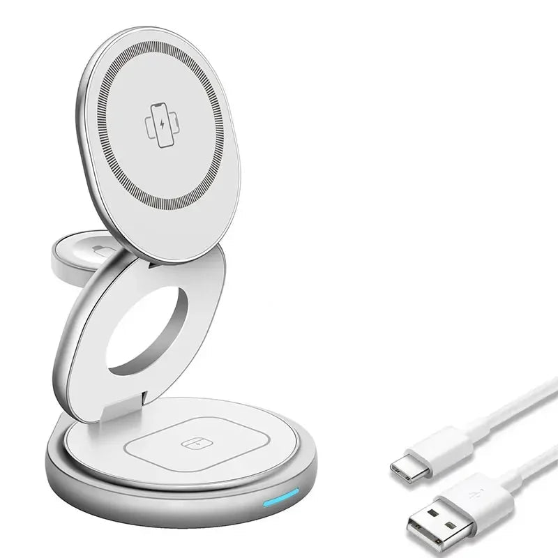 3-in-1 Magnetic Wireless Charger Stand