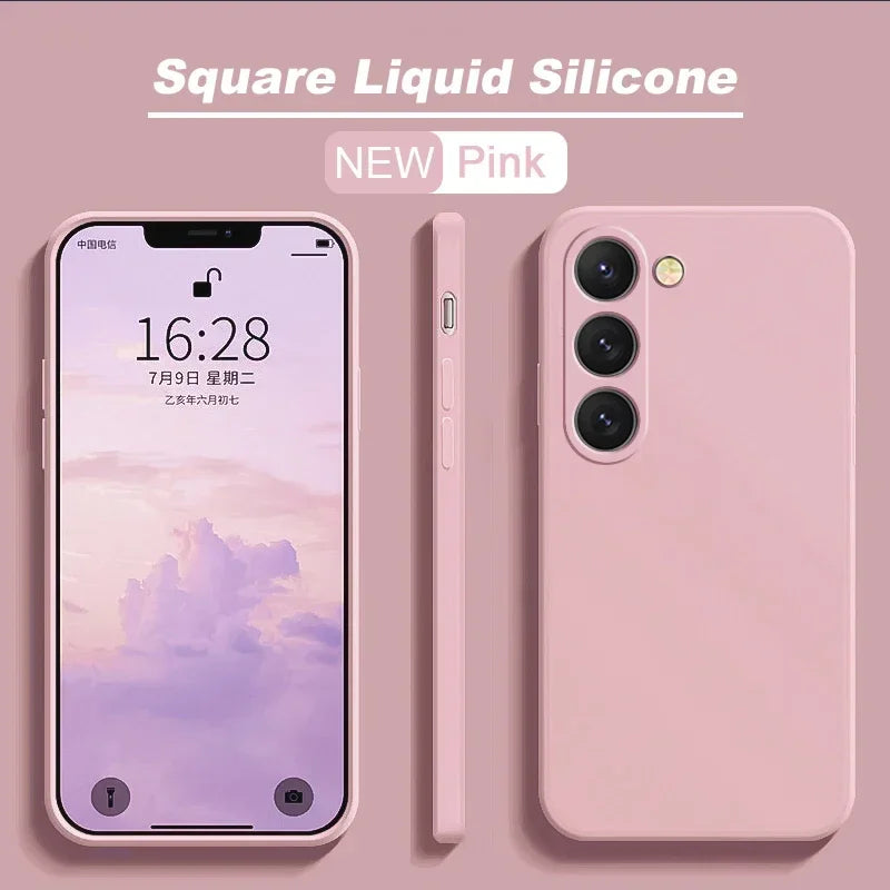 Luxus Silikonhülle für Samsung Galaxy