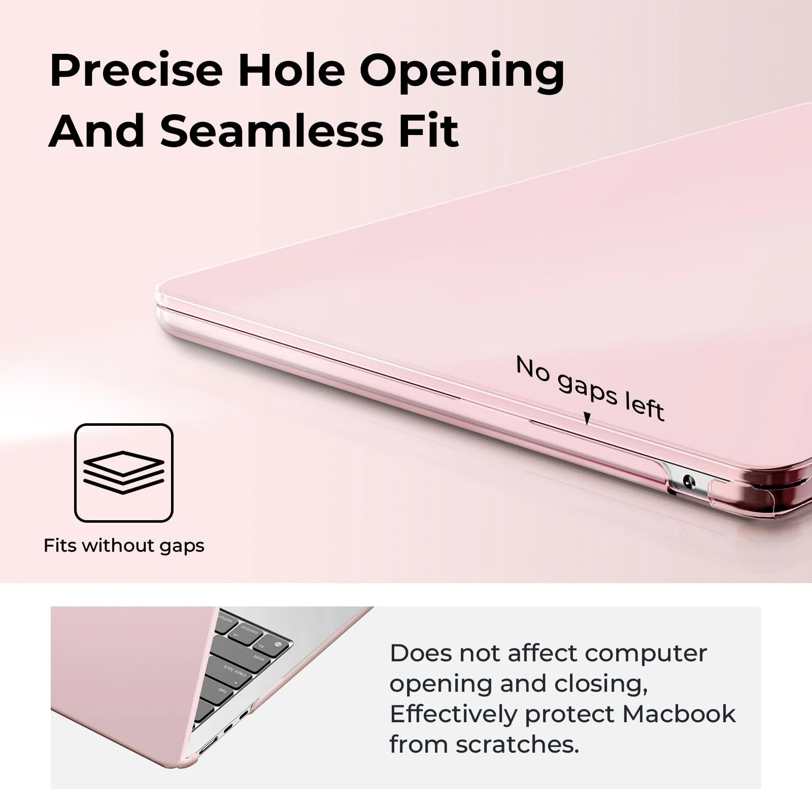 EooCoo Hülle für MacBook Air 13/15 Zoll
