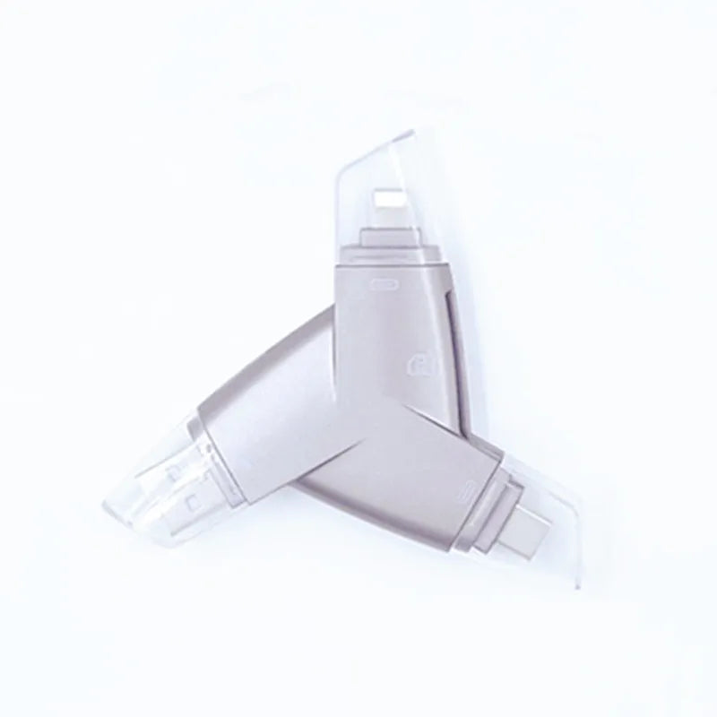 Mini SD TF Kartenleser OTG Lightning Typ-C Adapter