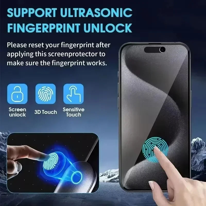 iPhone Sichtschutz-Displayschutz 8K