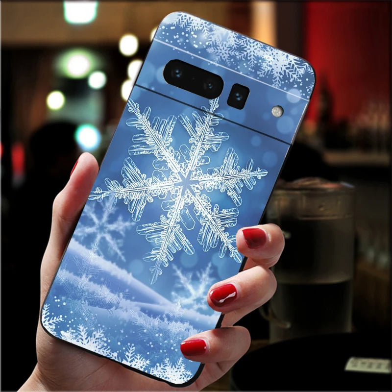Winter TPU Hülle für Google Pixel 8, 9 & 10 Serie