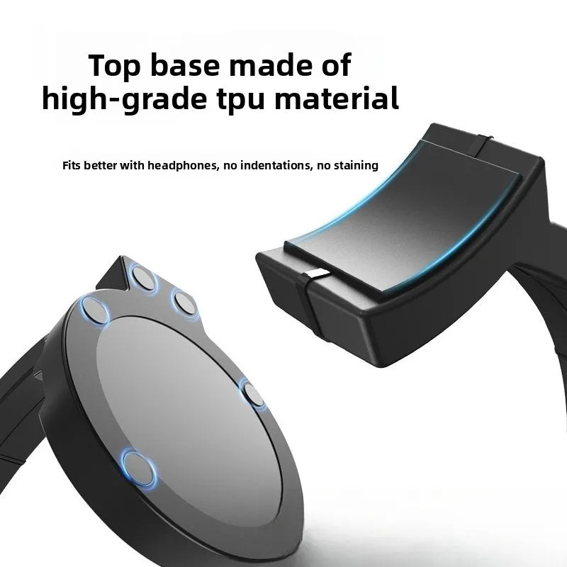 Multifunktionaler Kopfhörerständer für Schreibtisch