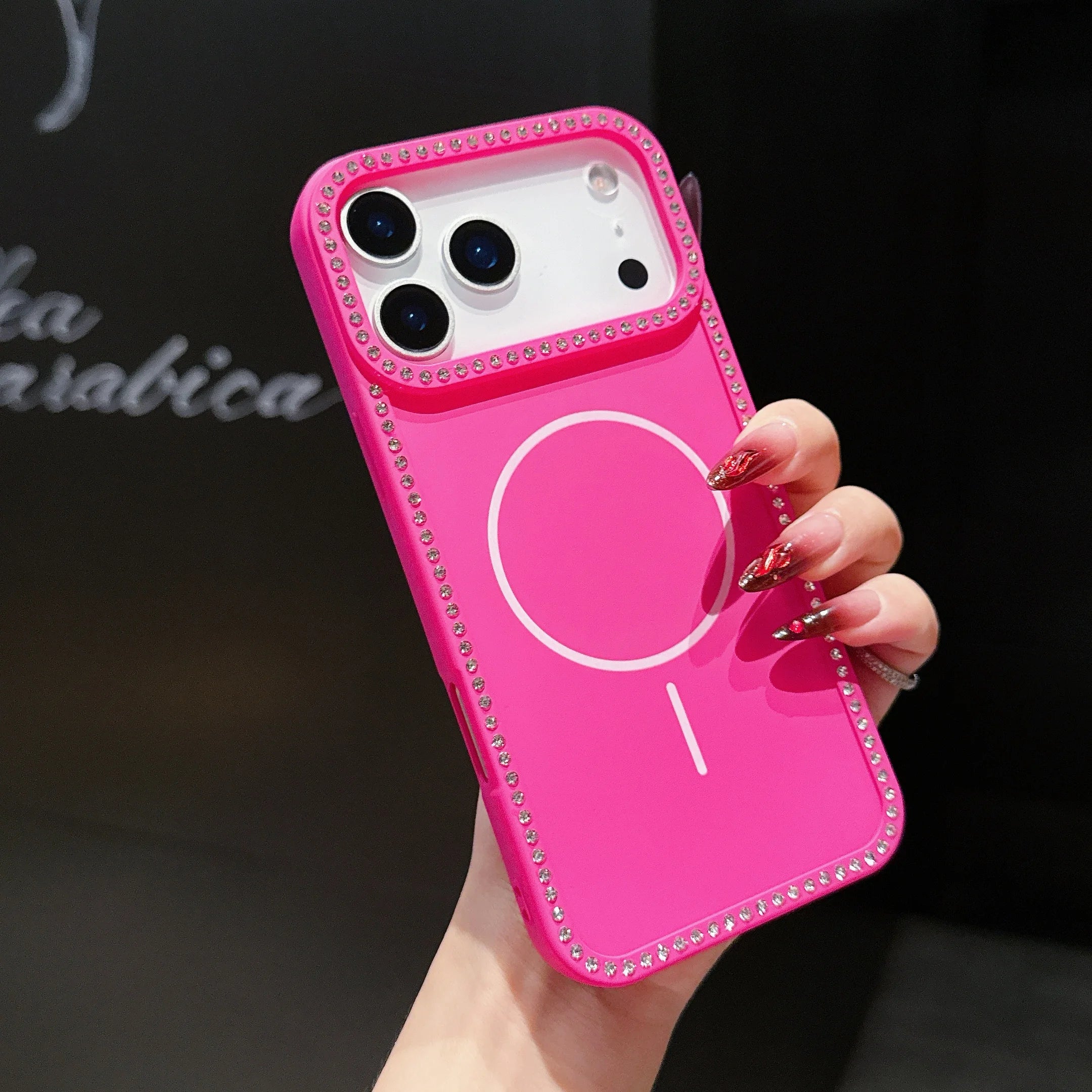 Magnetische Glitzer Hülle für iPhone 17 Pro Max