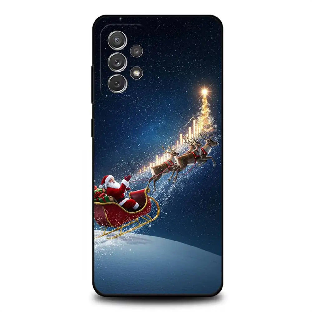 Weihnachts Santa Claus Handyhülle für Samsung S25