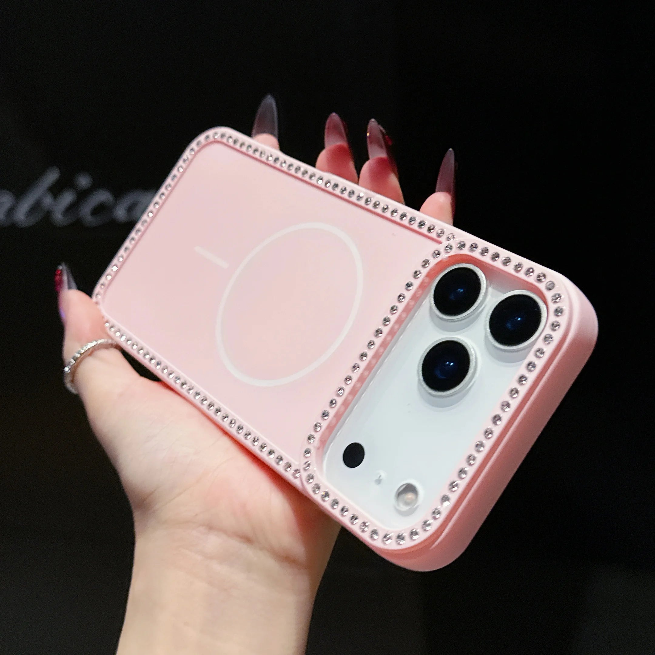 Magnetische Glitzer Hülle für iPhone 17 Pro Max