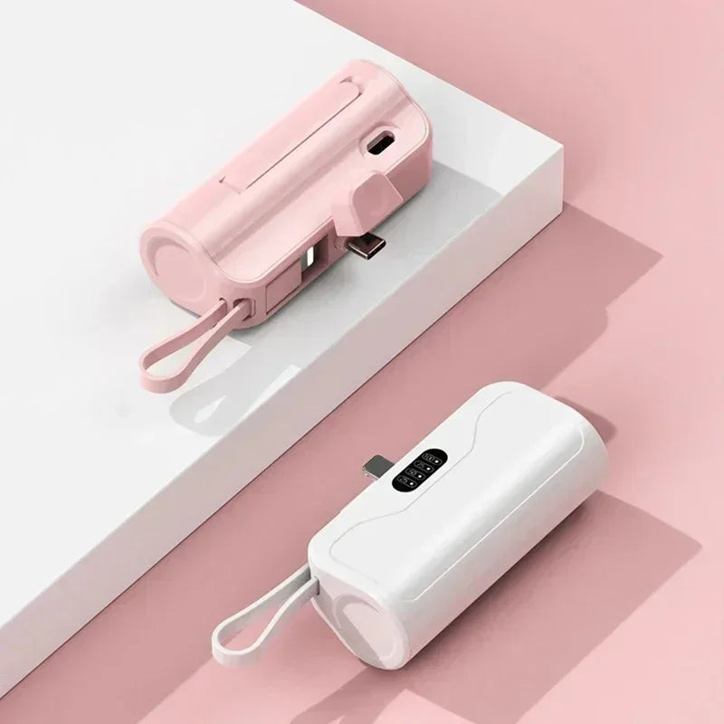 Kompakte 10000mAh Mini-Powerbank mit Schnellladung