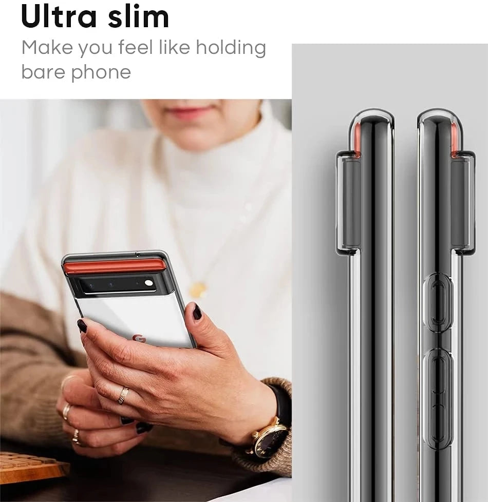 Ultra-dünne transparente Hülle für Google Pixel 10