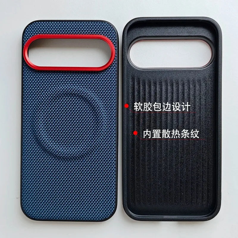 Minimalistische Nylon-Handyhülle für Google Pixel 10