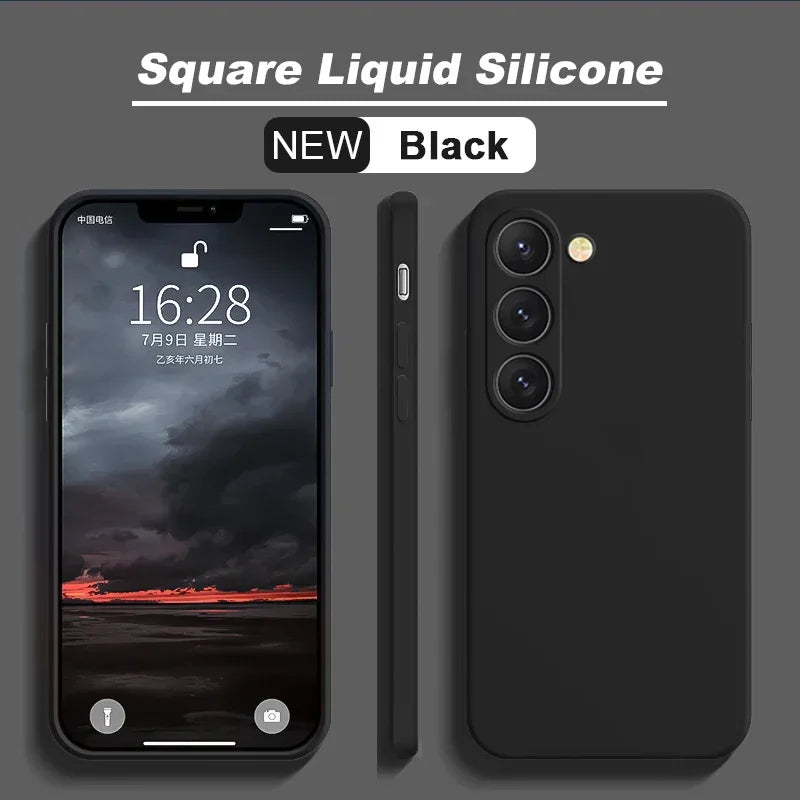 Luxus Silikonhülle für Samsung Galaxy