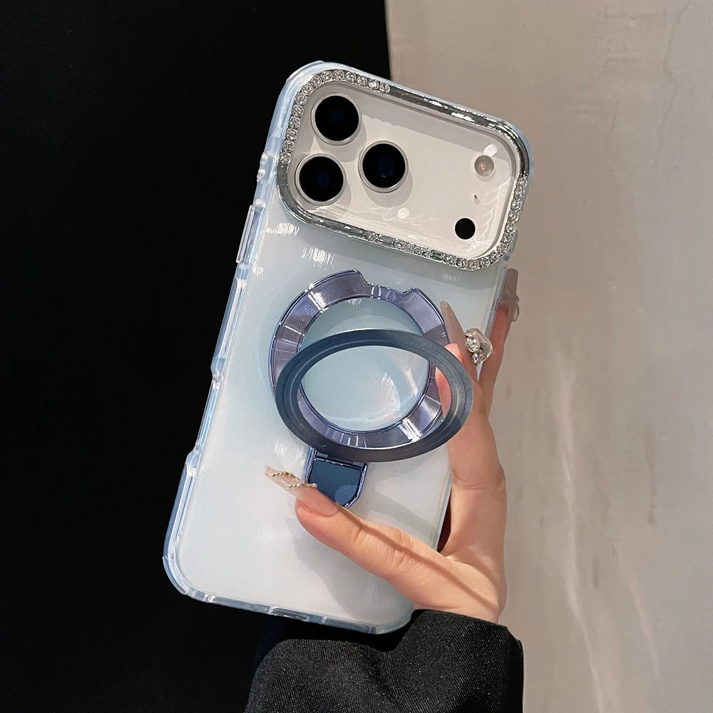 Magnetische Schmuck Handyhülle für iPhone 17 Pro Max