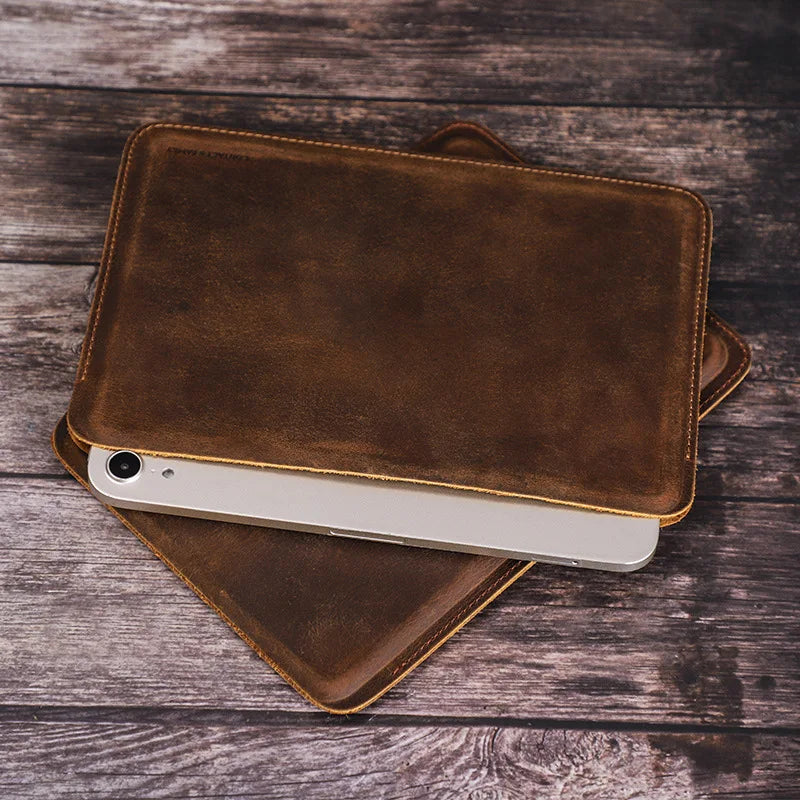 Echtleder Hülle für iPad mini 6 A17 Pro