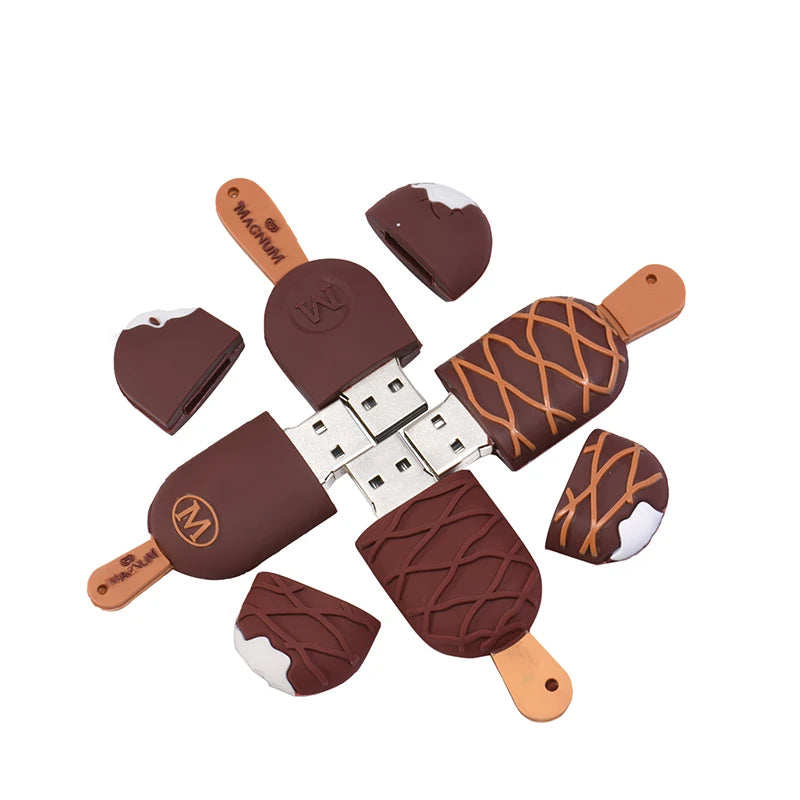 JASTER Cartoon USB 2.0 Flash-Laufwerk 128 GB