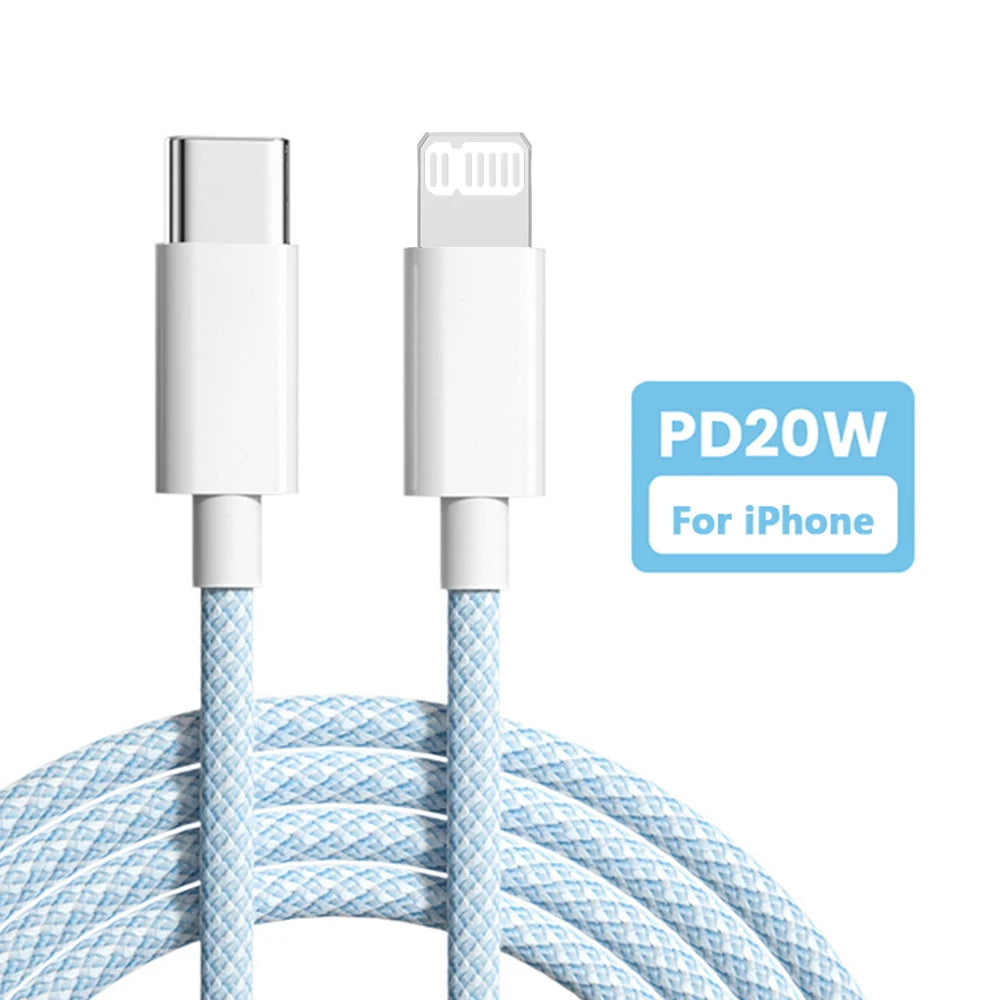 USB-C auf Lightning Kabel – Schnellladung & Datenübertragung für iPhone & iPad