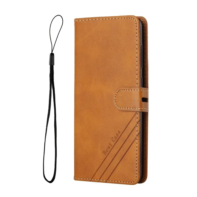 Leder Flip Hülle für Xiaomi Poco X7 Pro