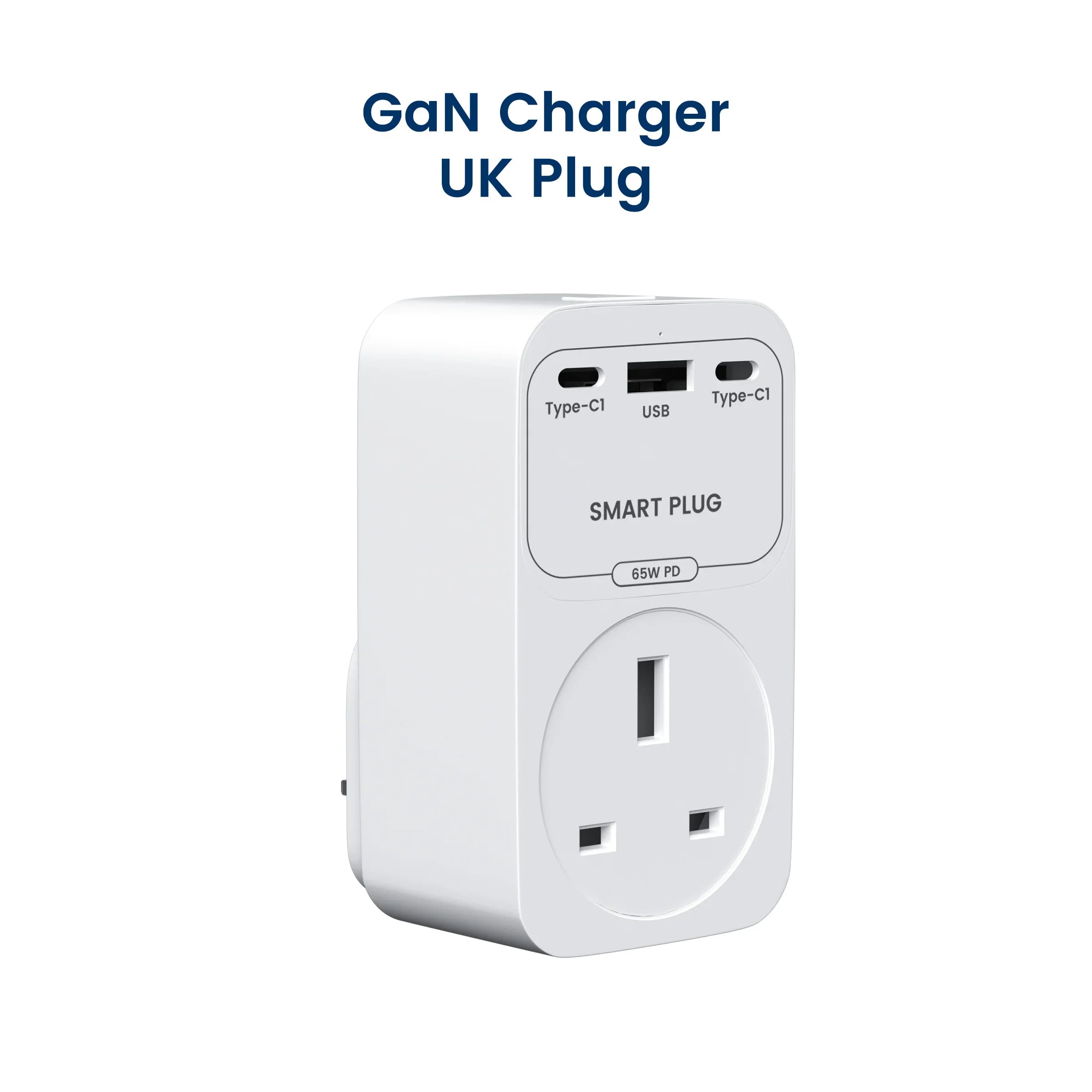 WLAN Smart Plug 65W GaN Schnellladegerät