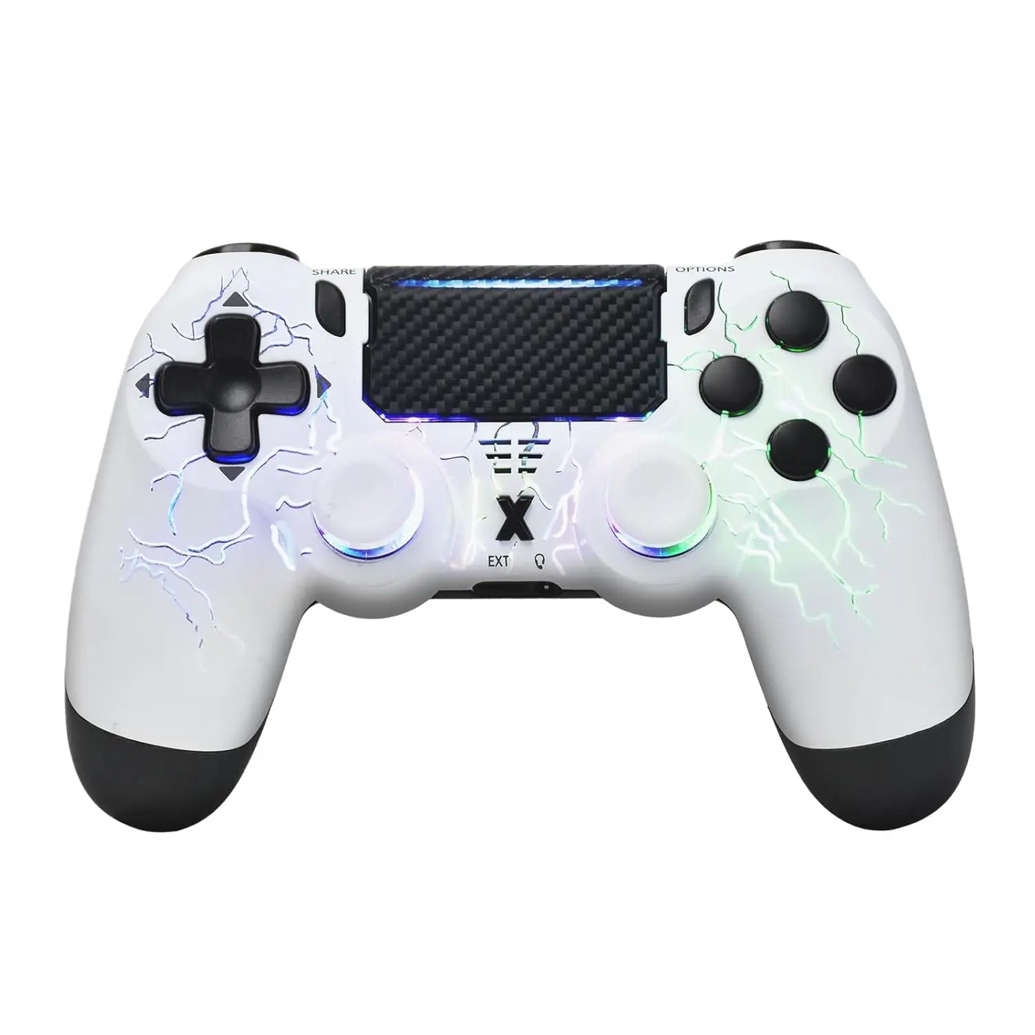 RGB Wireless Controller for PS4 &amp; PC with Hall Joystick