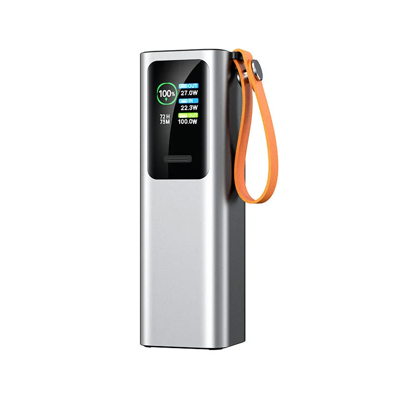 30000mAh Powerbank 100W PD Schnellladung TFT Display