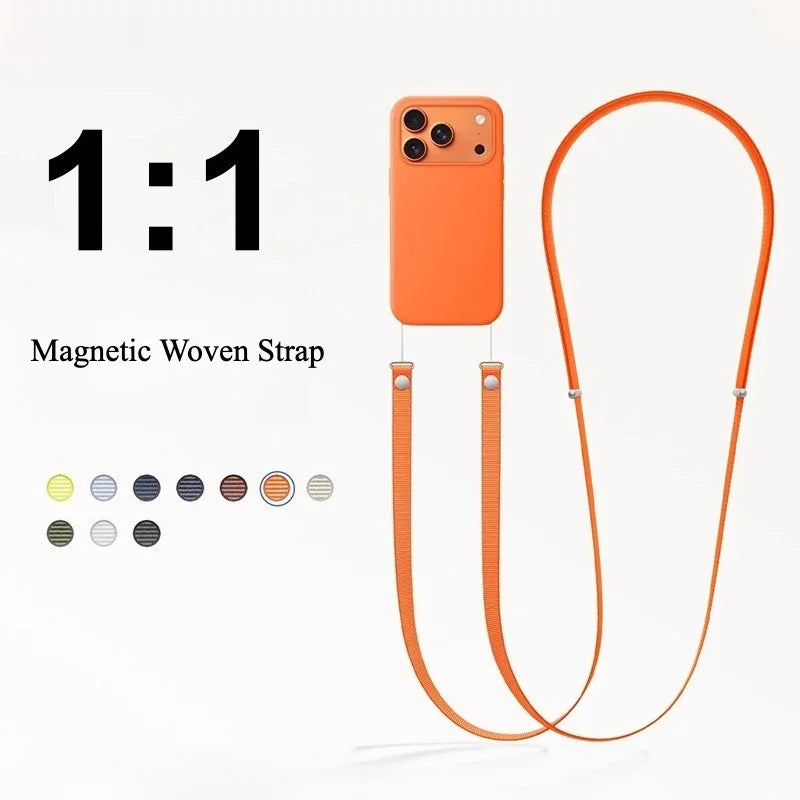 Magnetisches Armband mit Lanyard für iPhone 17