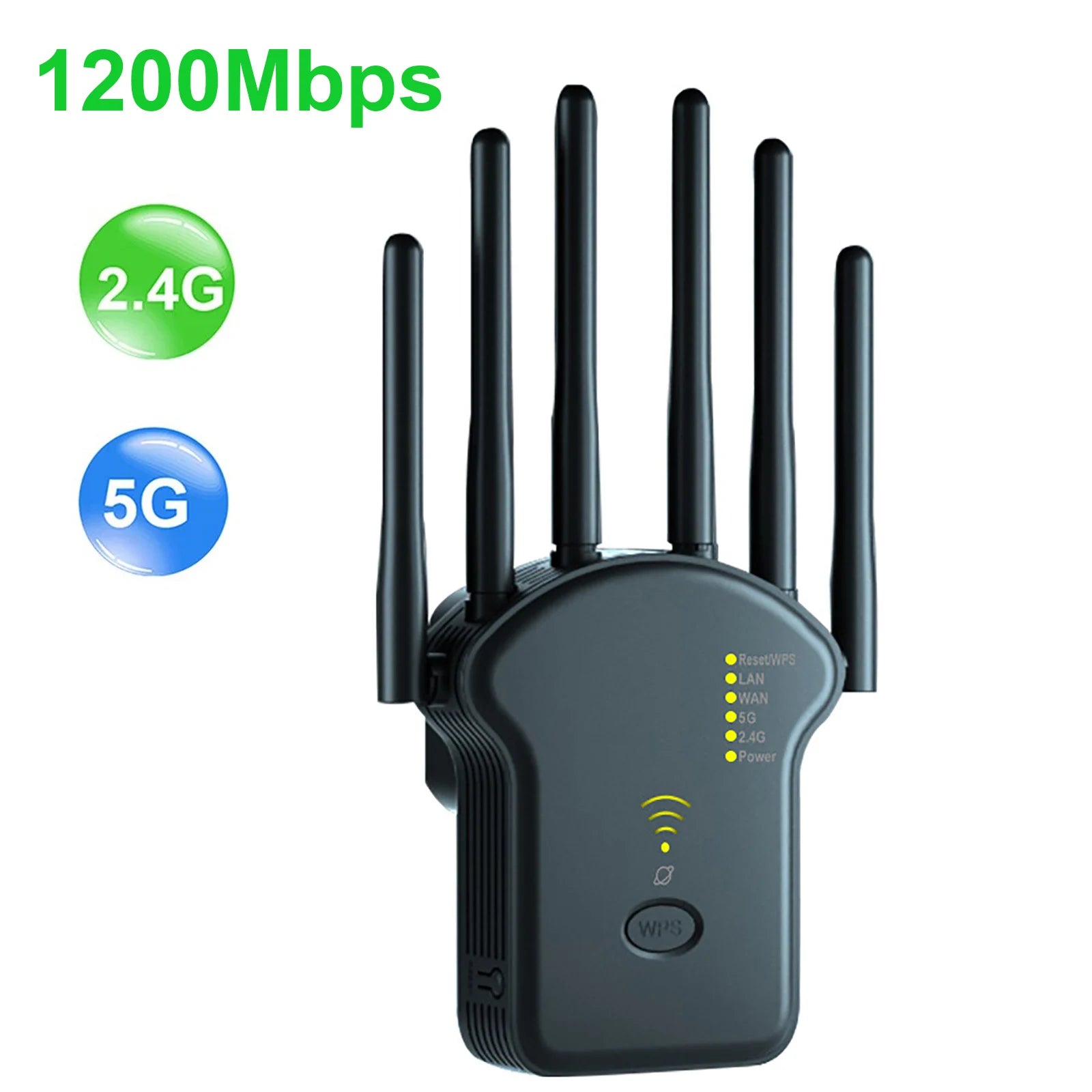 WLAN Repeater Router 1200 Mbit/s 6 Antennen