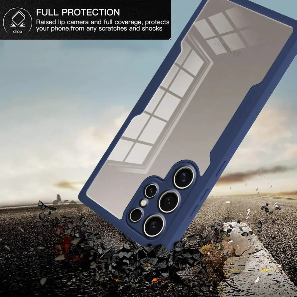360° Vollschutz Hülle für Samsung Galaxy