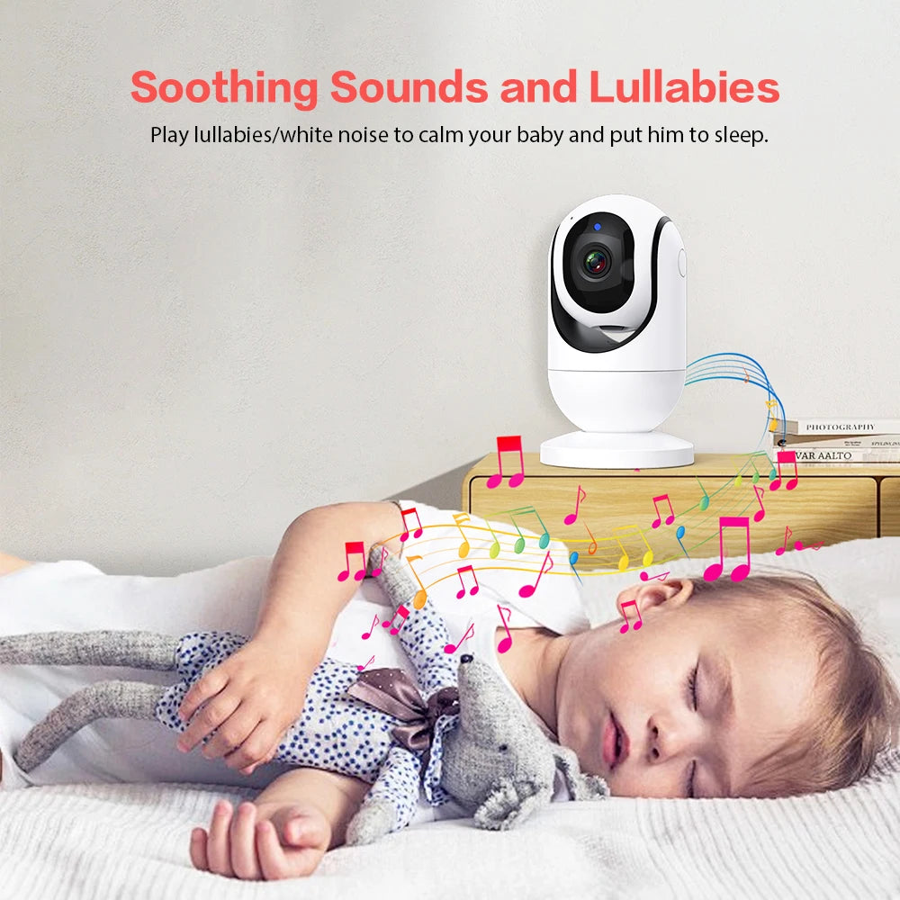 7'' Kabelloser HD Baby Monitor mit 4X Zoom