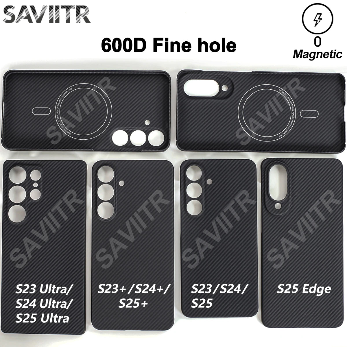 Ultradünne Carbon Schutzhülle für Galaxy S25/S24 Ultra