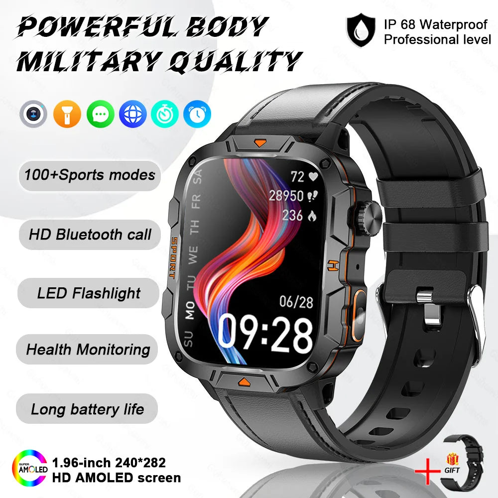 Outdoor Smartwatch 2025 mit GPS & AMOLED