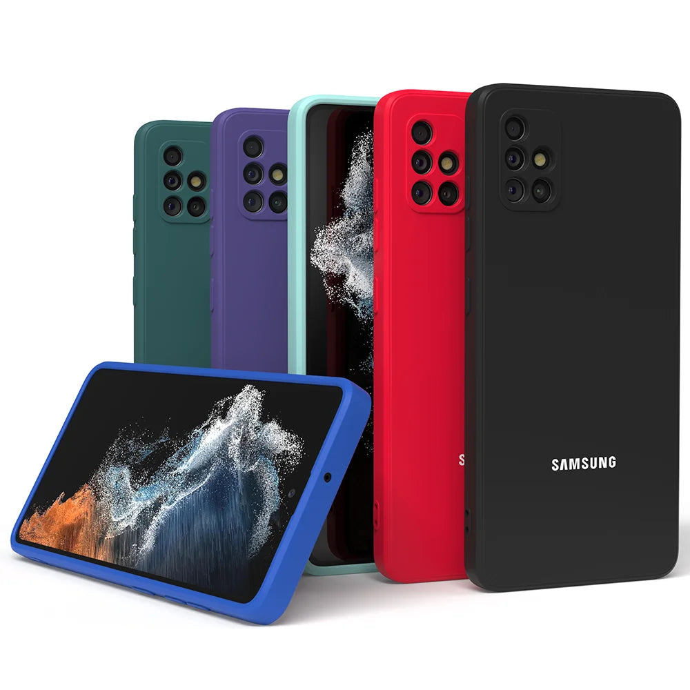Silikonhülle für Samsung A51/A71
