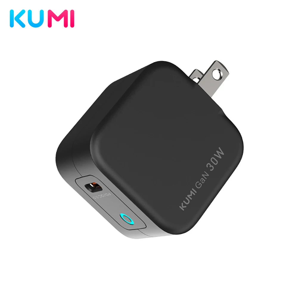 KUMI 30W GaN Schnellladegerät USB-CAsk