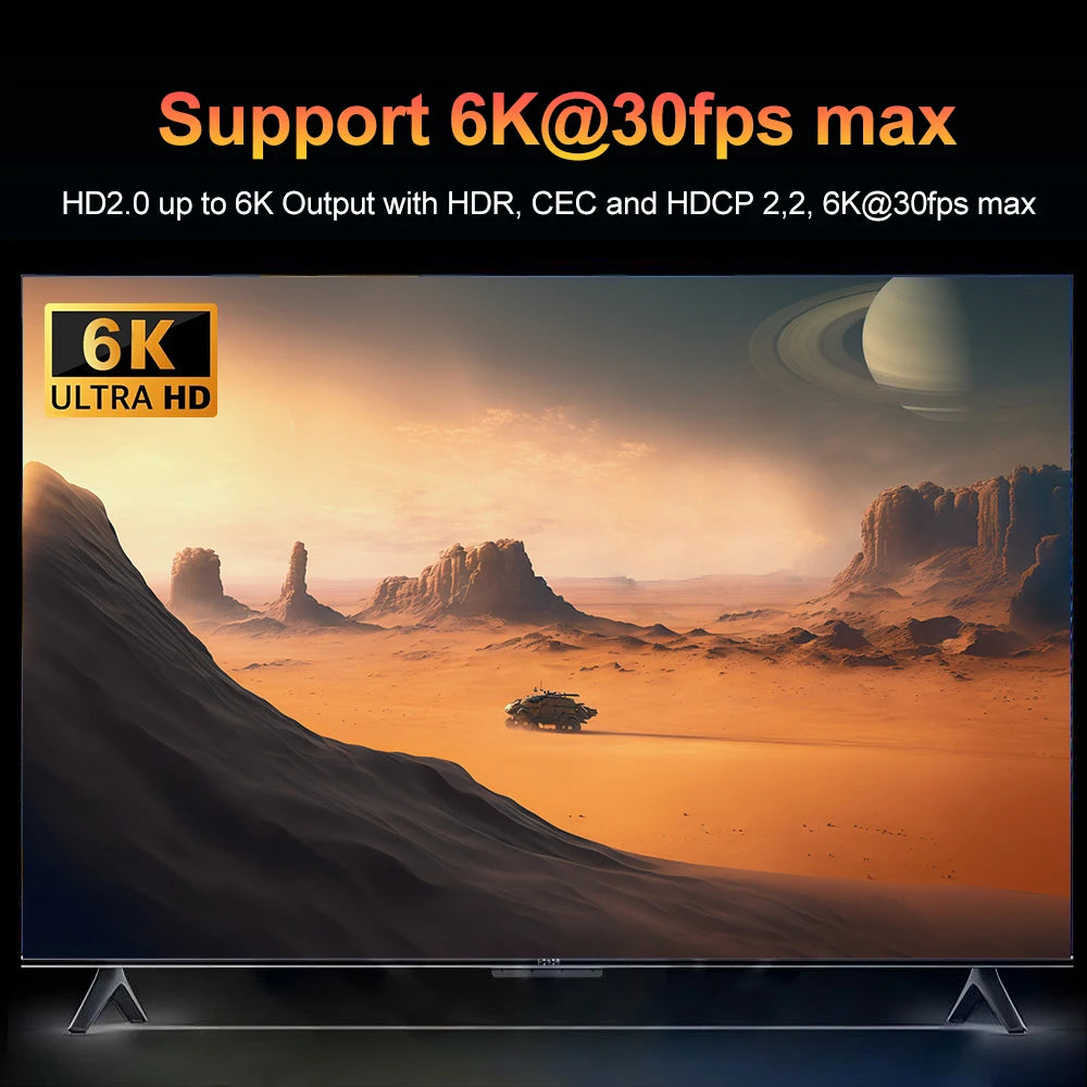 8K Android Smart TV Streaming Stick with Voice Control