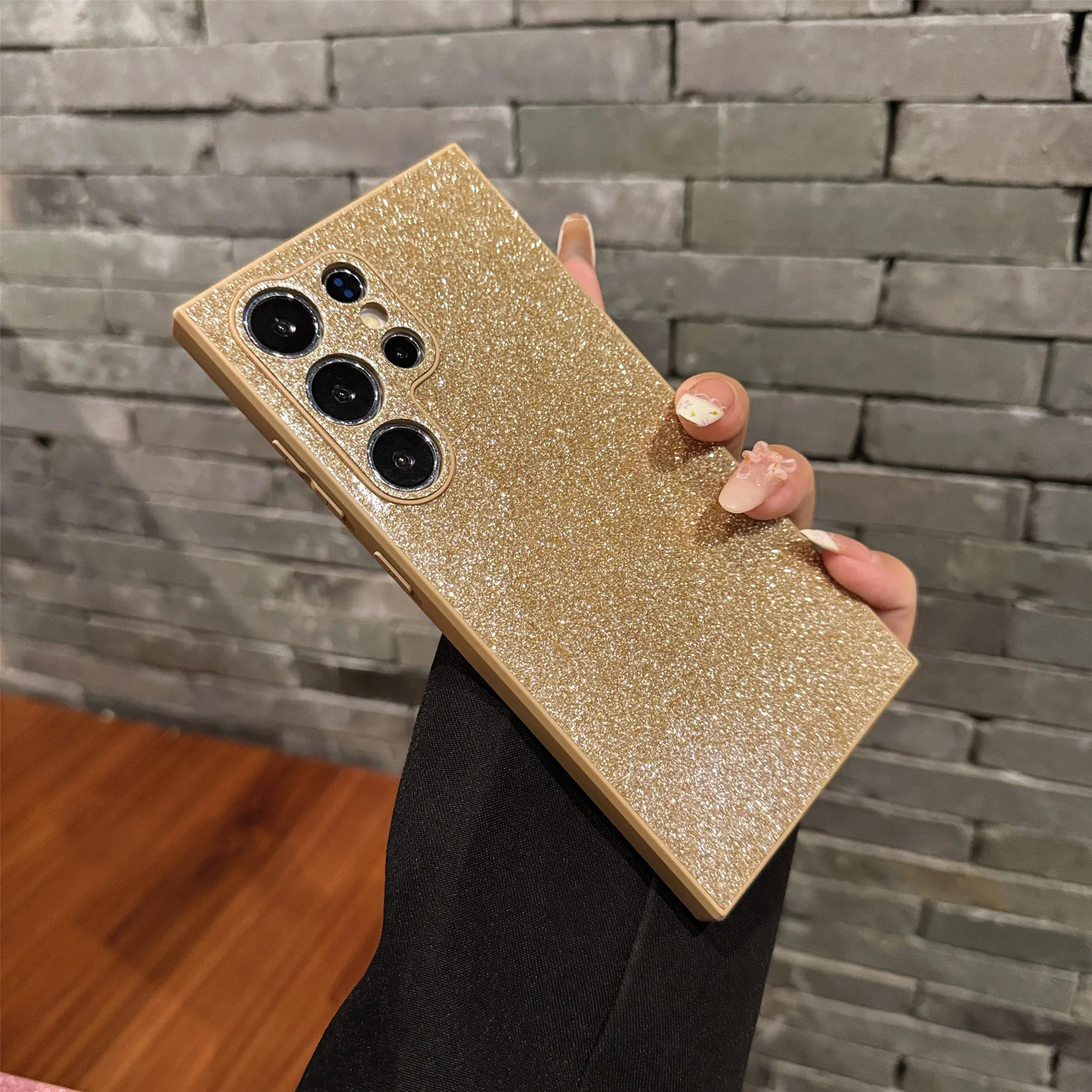 Luxus Glitzerhülle für Samsung Galaxy S25