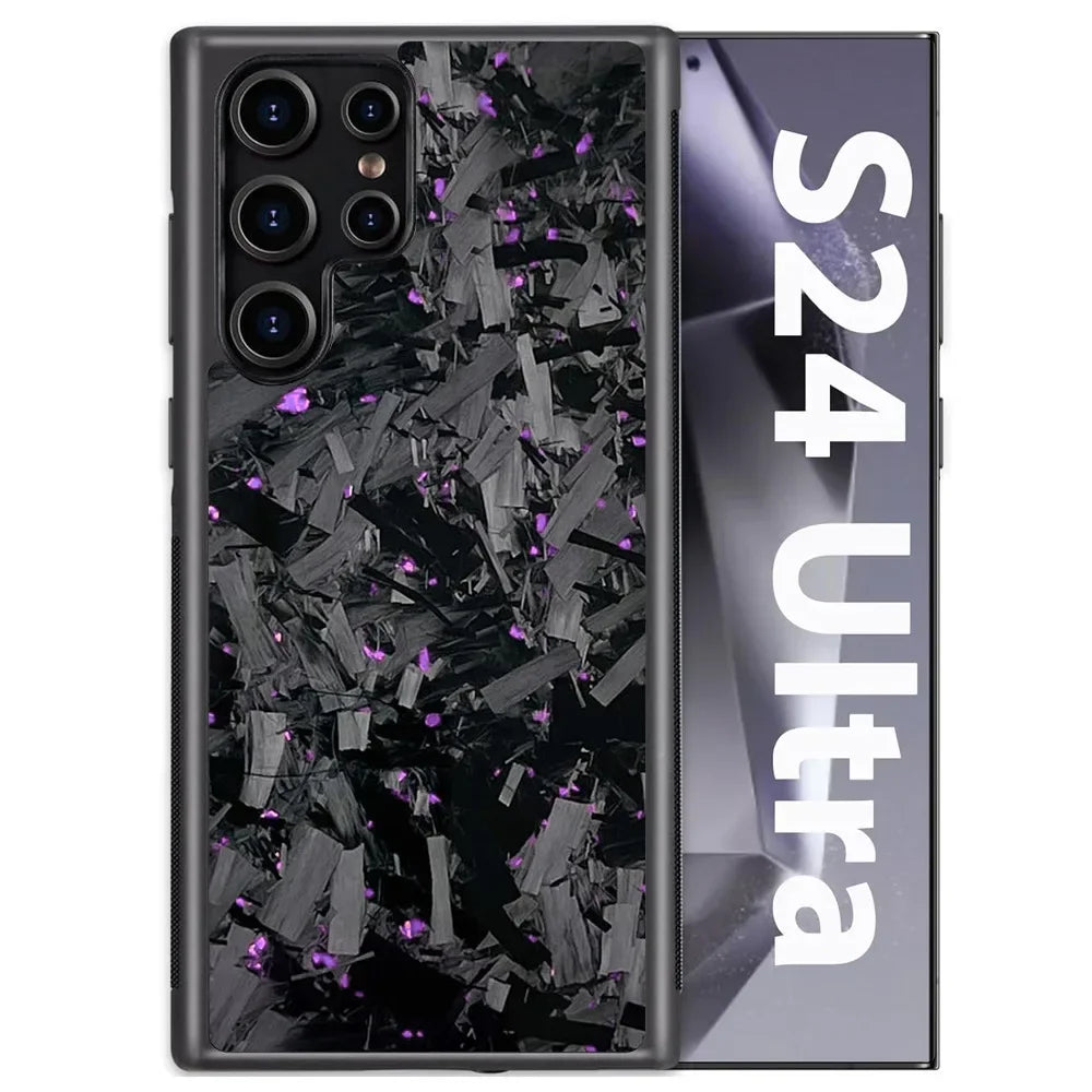 Magnetische Carbon Fiber Hülle für Samsung S25