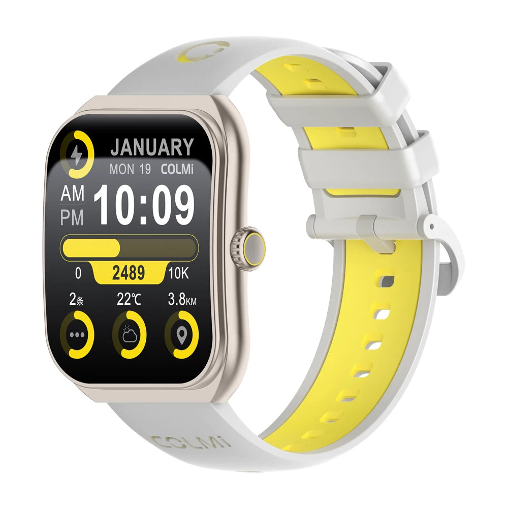 P86 AMOLED Smartwatch mit Anruf & Gesundheit