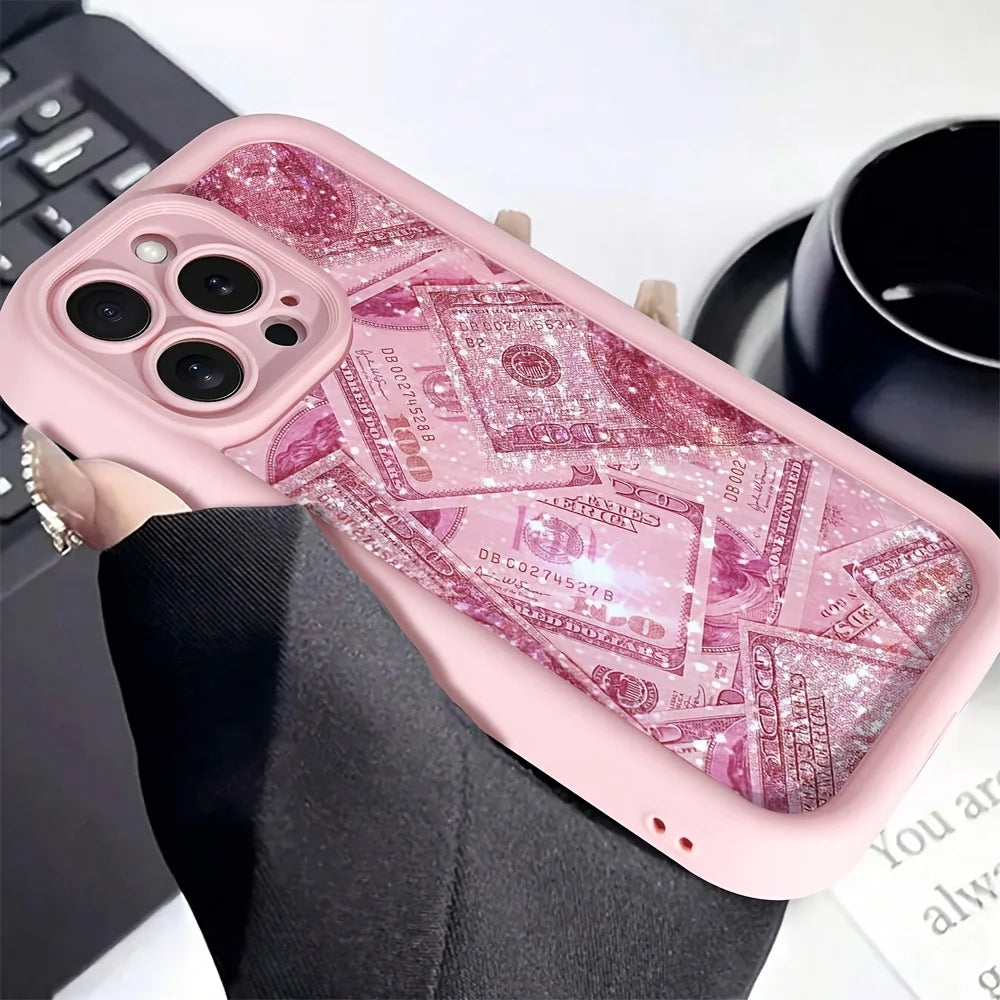 Pink Dollar Design Soft Hülle für iPhone 17