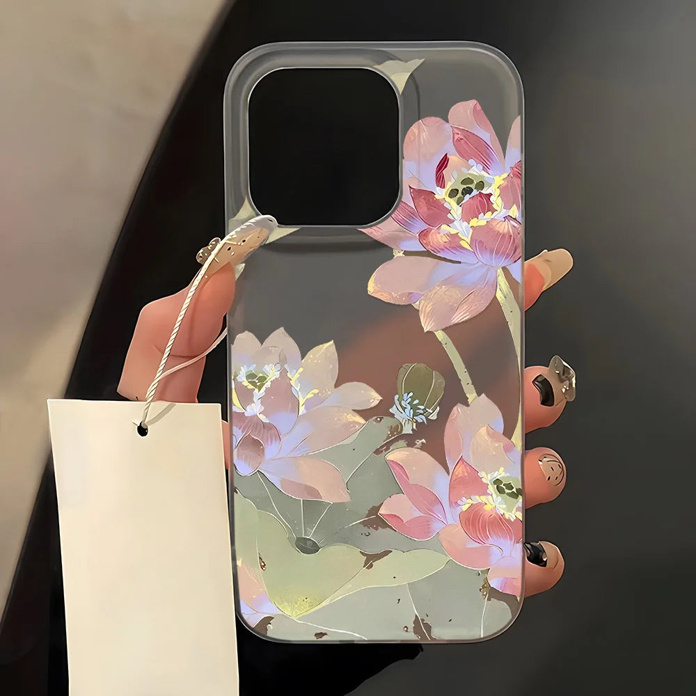 Blumen Handyhülle für iPhone 17 Pro Slim Case