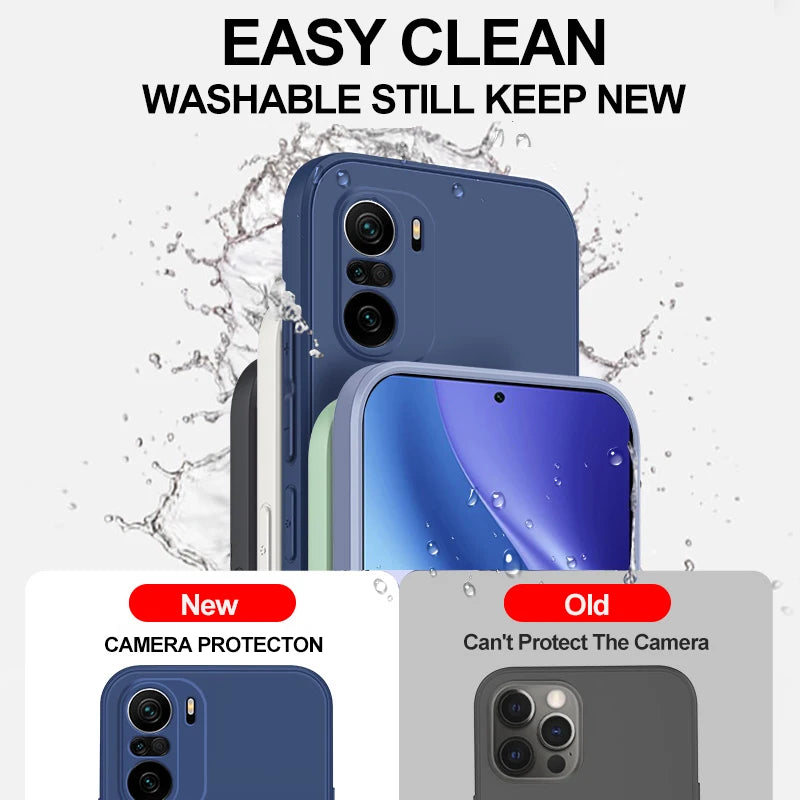 Farbige Vollschutz Hülle für Xiaomi Poco