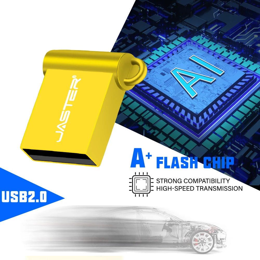 Jaster Mini Metall USB-Stick 3.0 4-64GB