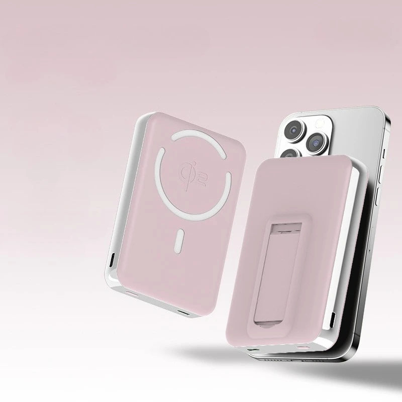 10000mAh Qi2 Power Bank with Stand for iPhone