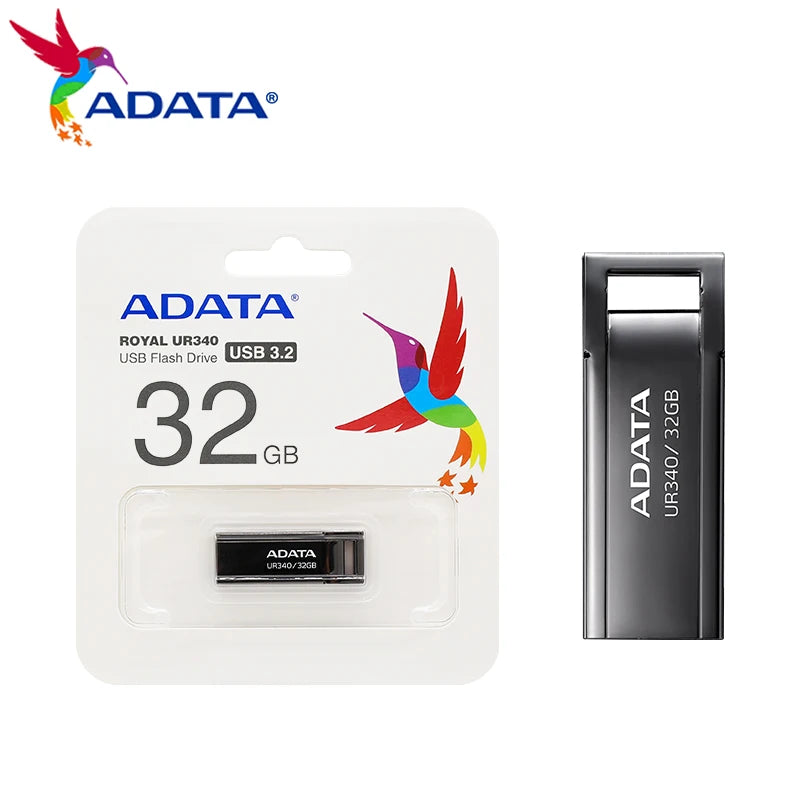 ADATA UR340 USB-Stick 128GB Metall USB 3.2