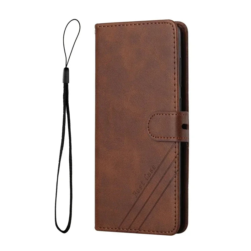 Leder Flip Hülle für Xiaomi Poco X7 Pro