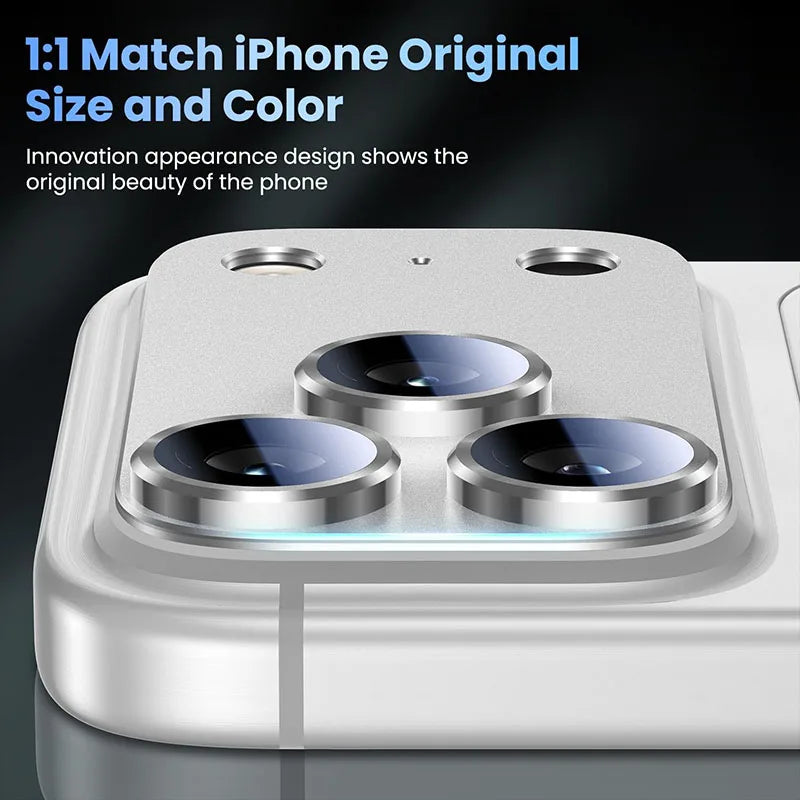 Alu Kamera Schutzglas für iPhone 17 Pro Max