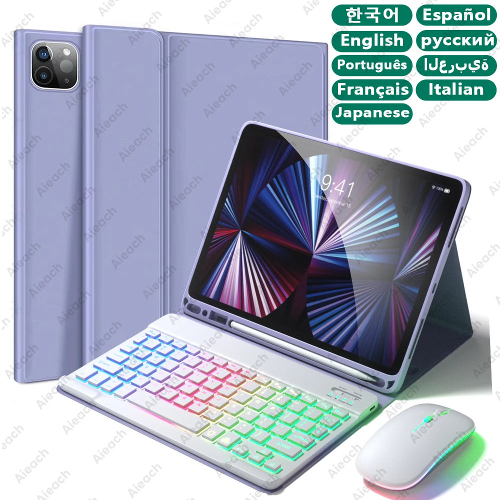 AIEACH iPad Tastatur-Hülle