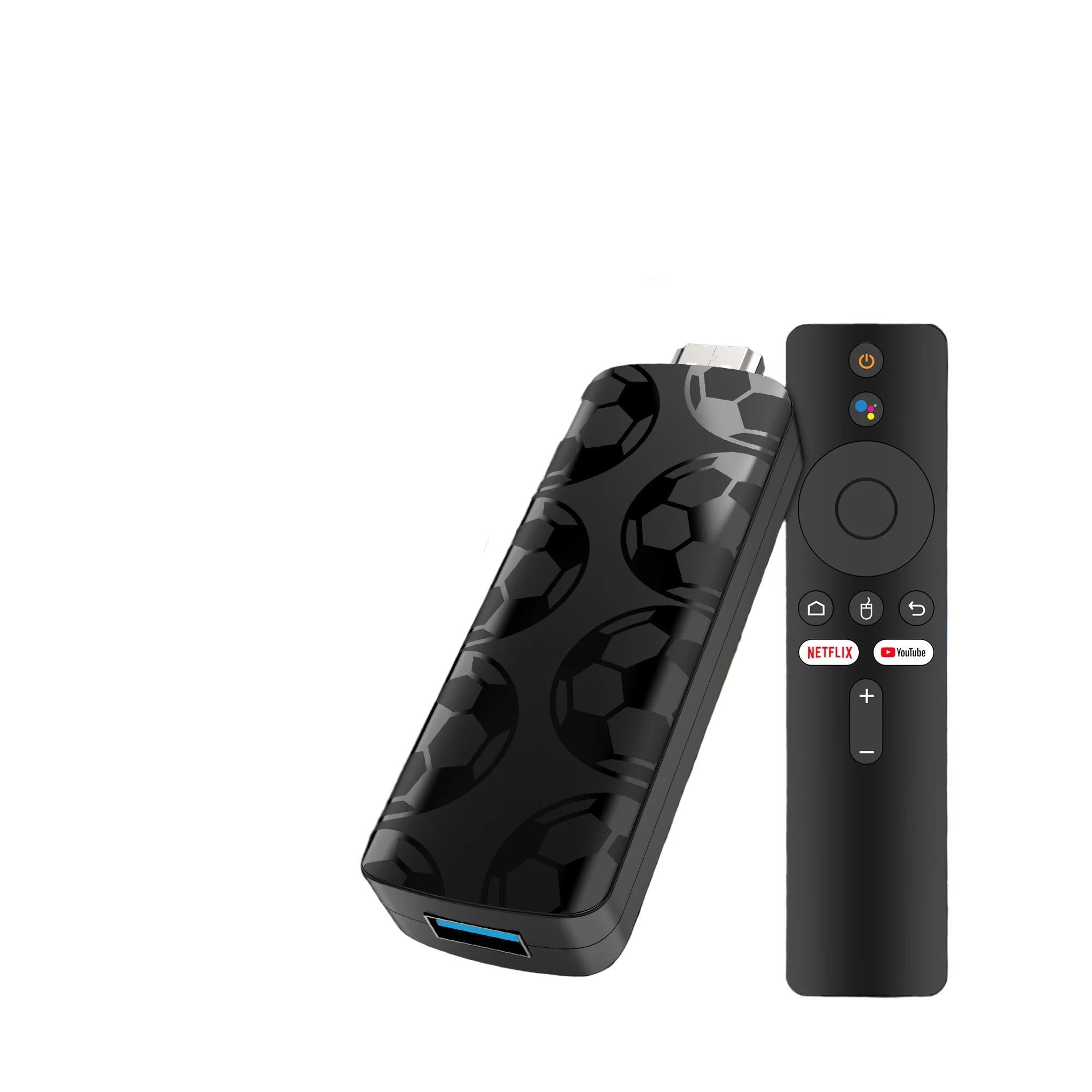 Android 14 4K Smart TV Stick with voice remote control