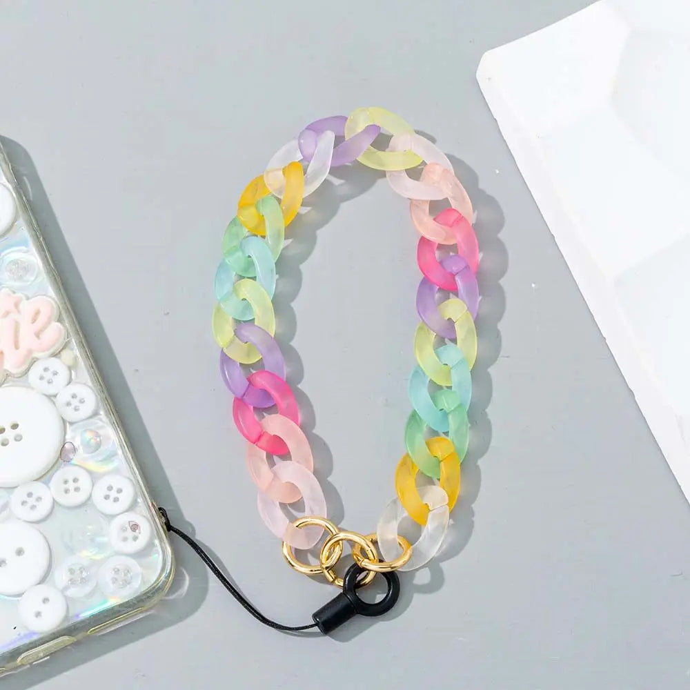 Handykette mit Perlen – Dekoratives Handyband