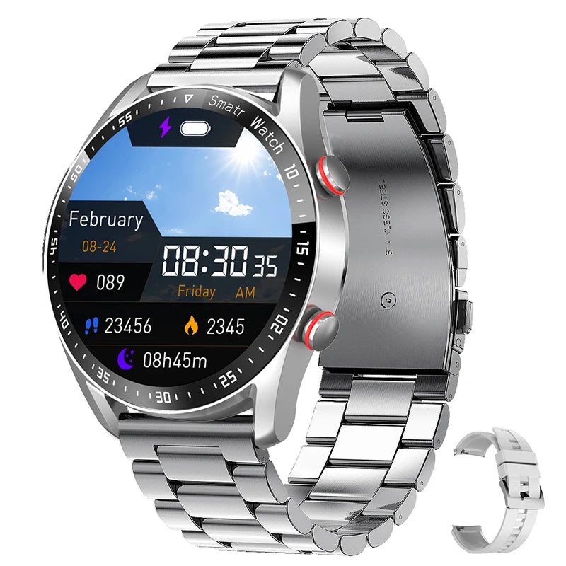 Wasserdichte Sport-Smartwatch 2025 für Damen & Herren