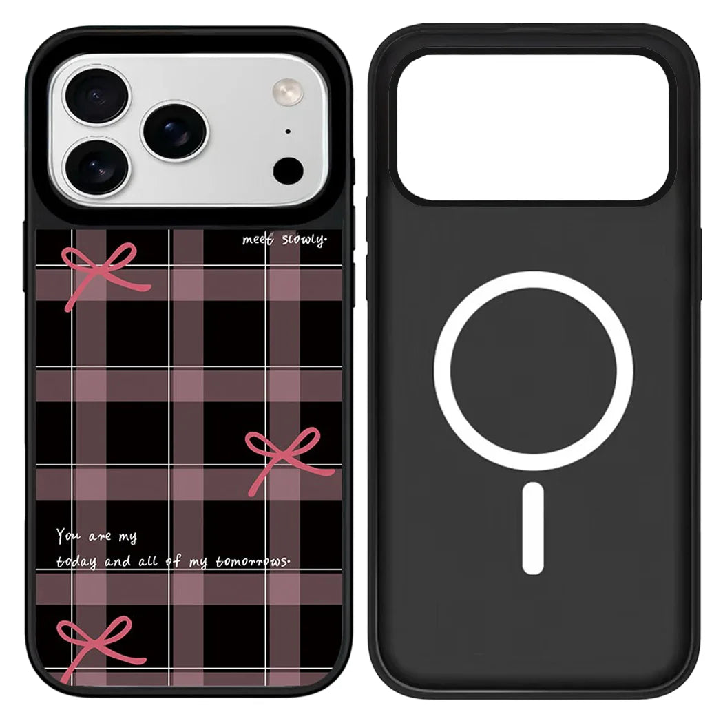 Weihnachts Schneemann Spiegel Hülle für iPhone 17